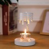 Creative White Magnetic Pallet Aromatherapy Candlestick