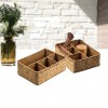 Seaweed Weaved Storage Basket Office Desktop Sundries Storage Basket