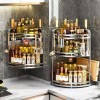 Stainless Steel Kitchen Seasoning Rack With Countertop