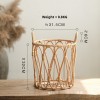 Rattan Storage Basket Woven Dirty Clothes Storage