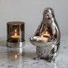Silver Animal Candlestick Home Decorative Candlestick