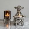 Silver Animal Candlestick Home Decorative Candlestick