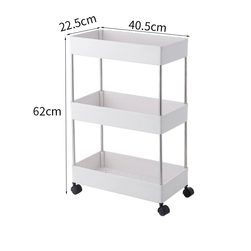 Simple Bathroom Without Perforation Multi-layer Shelf