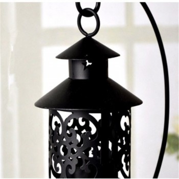 Iron candlestick