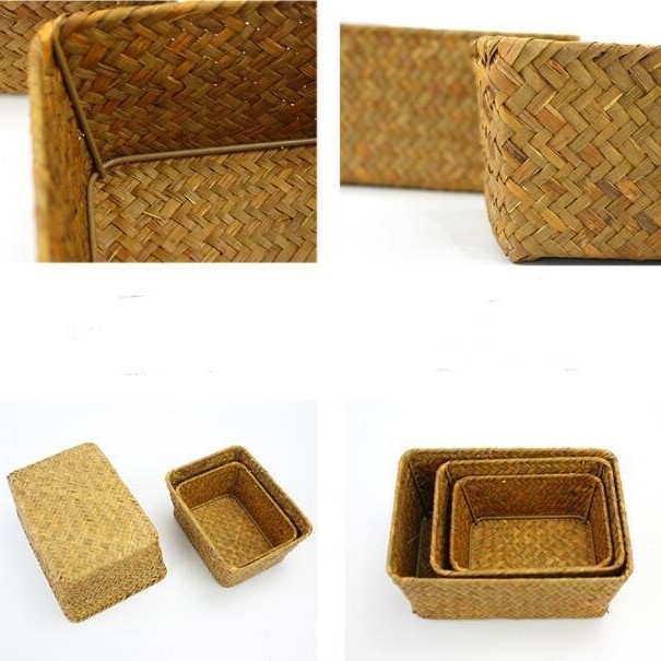 Long Square Storage Box Desktop Snack Storage Box