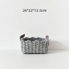 Cotton Cord Woven Storage Basket