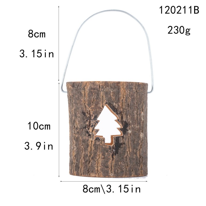 Valentine's Day Atmospheric Lighting Candlestick Creative Ornament