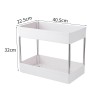 Simple Bathroom Without Perforation Multi-layer Shelf