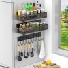 Mesh Refrigerator Shelf Kitchen Punch-free Soy Sauce Seasoning Rack