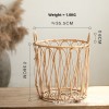 Rattan Storage Basket Woven Dirty Clothes Storage