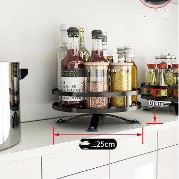 Kitchen Rotating Seasoning Without Perforation Seasoning Rack