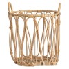 Rattan Storage Basket Woven Dirty Clothes Storage