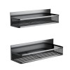 Mesh Refrigerator Shelf Kitchen Punch-free Soy Sauce Seasoning Rack