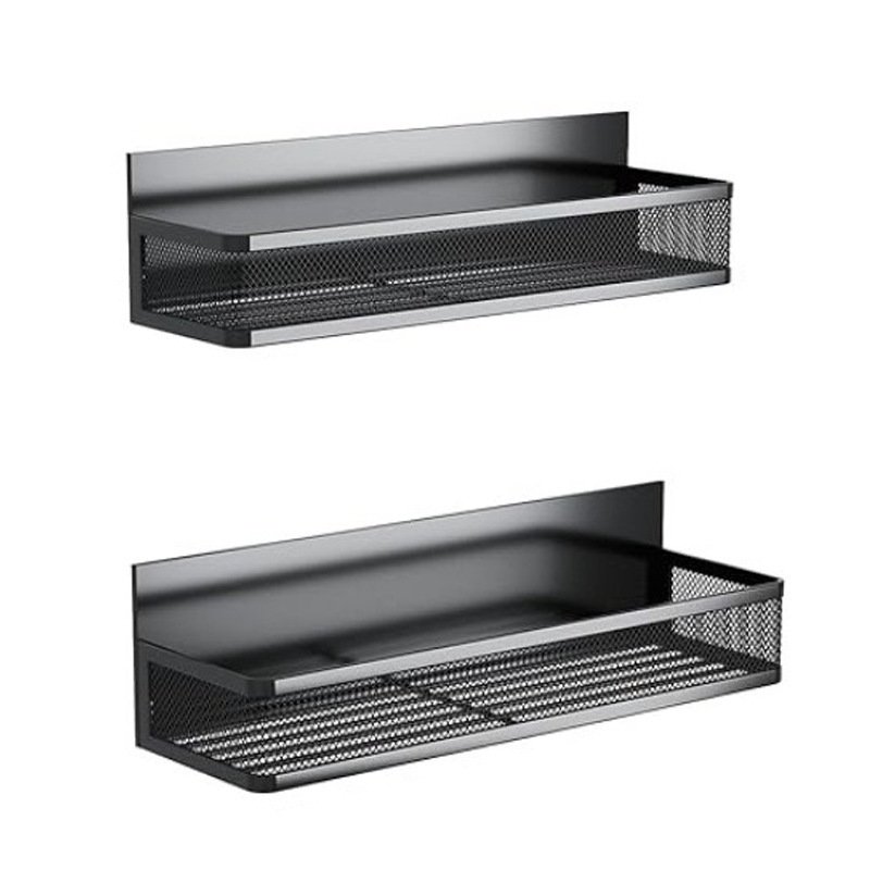 Mesh Refrigerator Shelf Kitchen Punch-free Soy Sauce Seasoning Rack