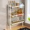 Kitchen Seasoning Rack With Narrow Edges On The Countertop