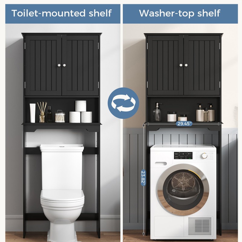 Drawer-equipped Toilet Above Storage Rack, Bathroom Toilet And Towel Storage Rack, Standalone Toilet Stand
