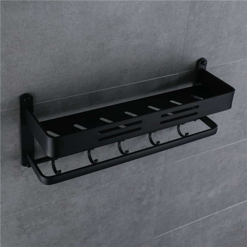 Multifunctional Double-layer Kitchen And Bathroom Shelf Storage Rack
