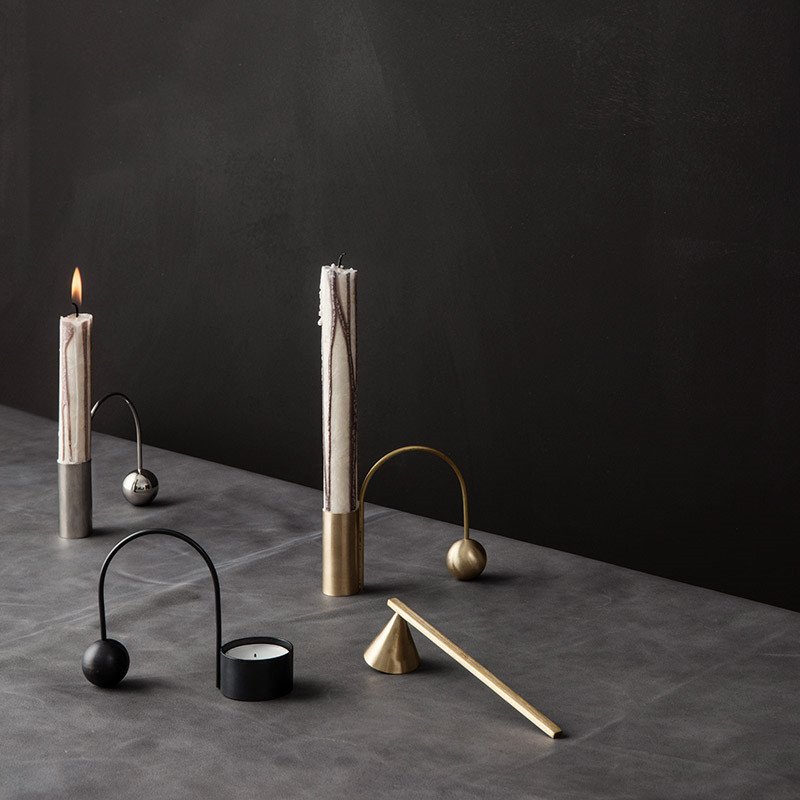 Balance Geometric Art Candlestick Aromatherapy Ornaments