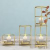 Hot Selling Simple Wrought Iron Candlestick Ring Candlestick Ornaments