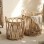 Rattan Storage Basket Woven Dirty Clothes Storage