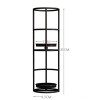 Hot Selling Simple Wrought Iron Candlestick Ring Candlestick Ornaments