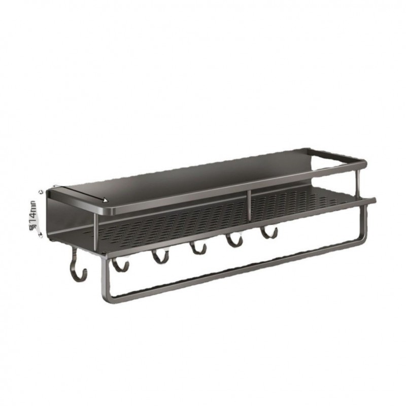Kitchen Rack Seasoning Multifunctional Wall Mount Storage