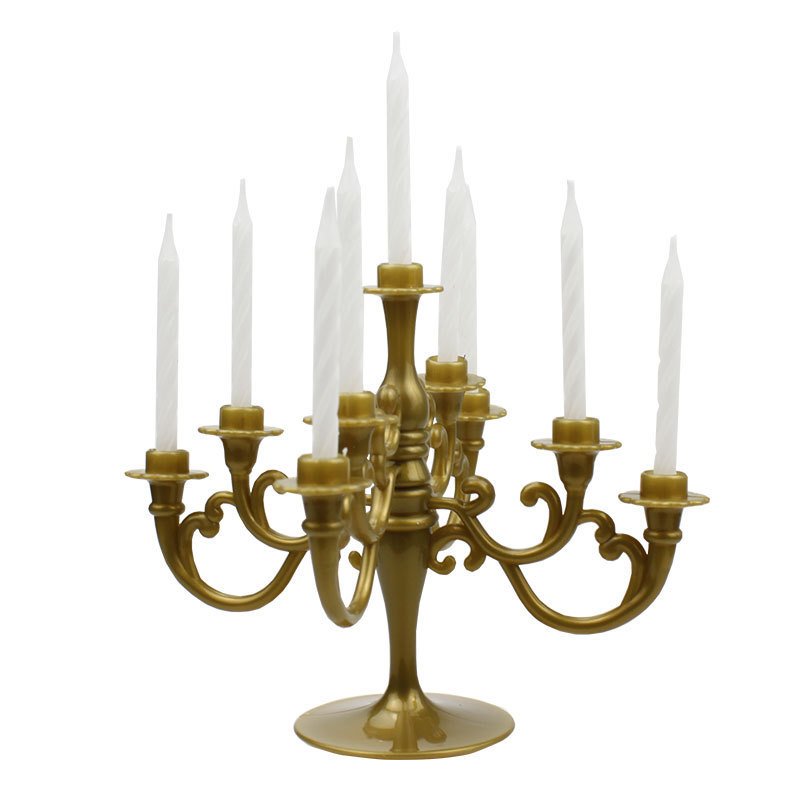 Vintage Candlestick Birthday Candle Decoration