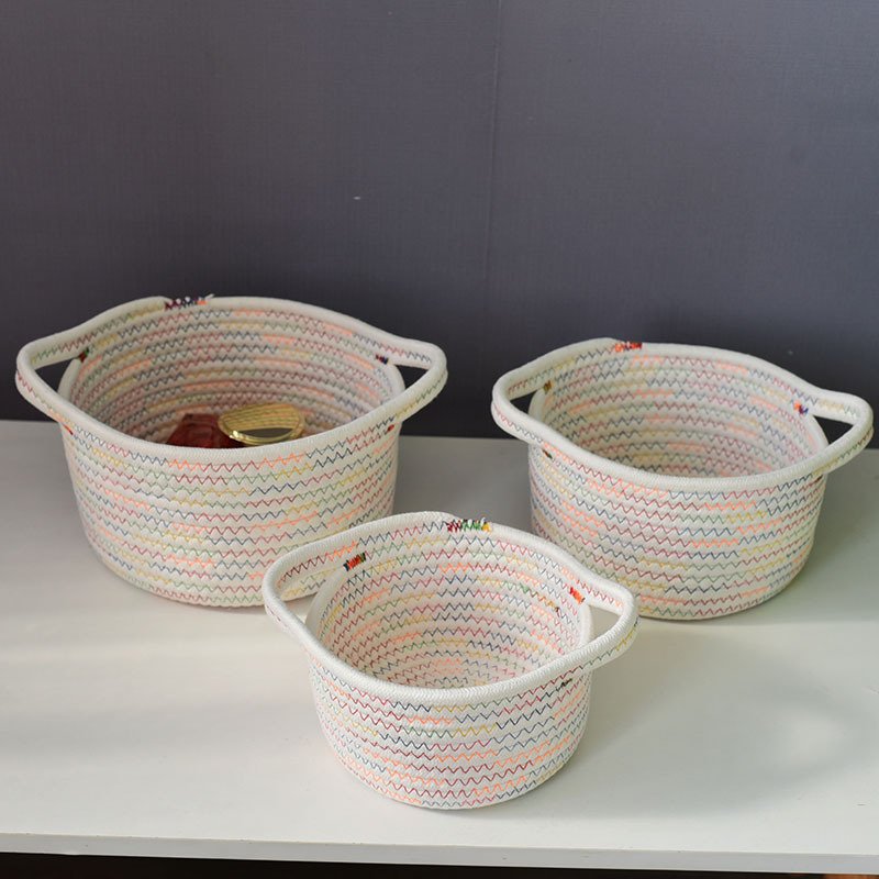 Tabletop Fabric Toy Storage Basket