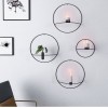 Black European Candlestick Cross-shaped Candlestick Shelf