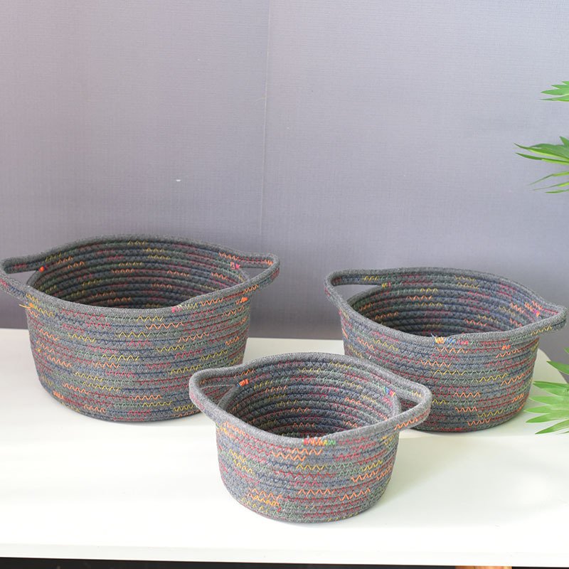 Tabletop Fabric Toy Storage Basket