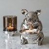 Silver Animal Candlestick Home Decorative Candlestick